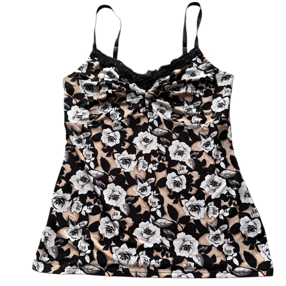 White House Black Market Floral Camisole